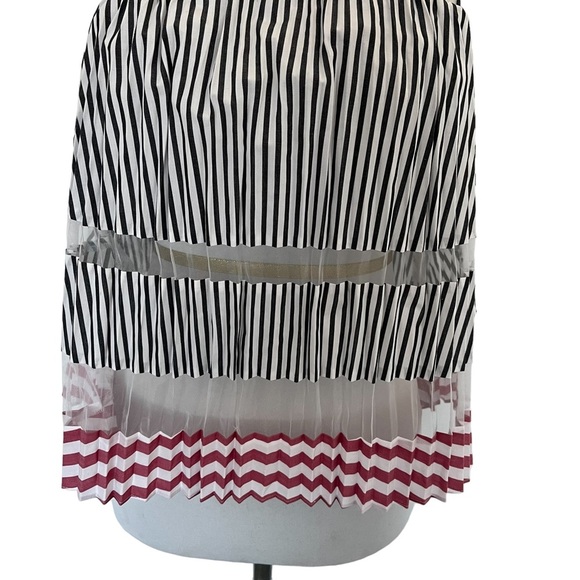 NWOT Club Monaco Striped Sunburst Tank Top M - Picture 4 of 8